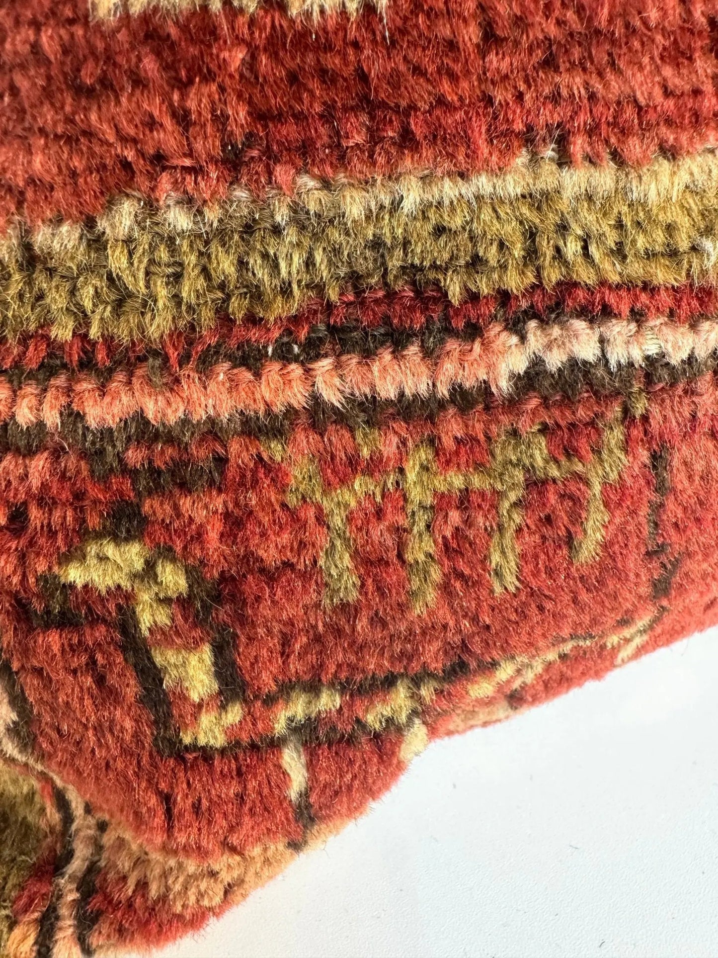 One-of-a-Kind Handmade Persian Rug Pillow #31 | 16" x 16"