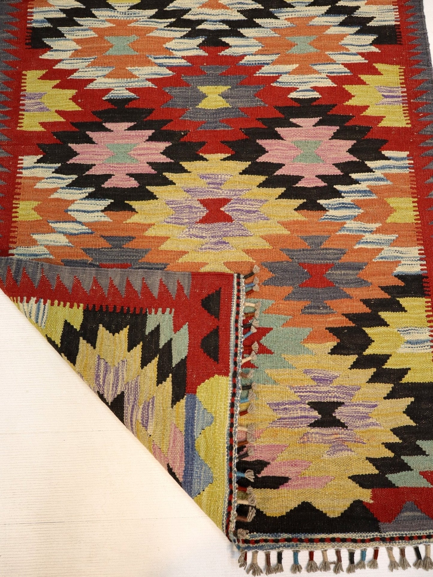 Afghan Maimana Kilim Rug | 3' 3" x 5' 1"