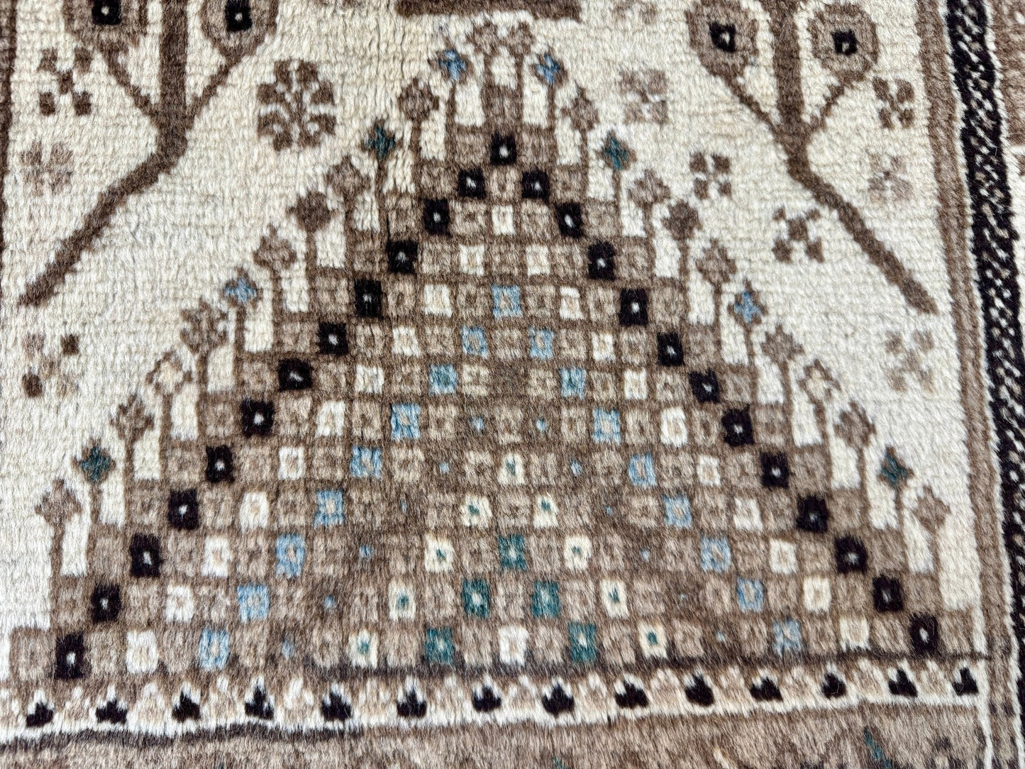Vintage Persian Baluch Tree-of-Life Prayer Rug | 3' 5” x 6' 1"