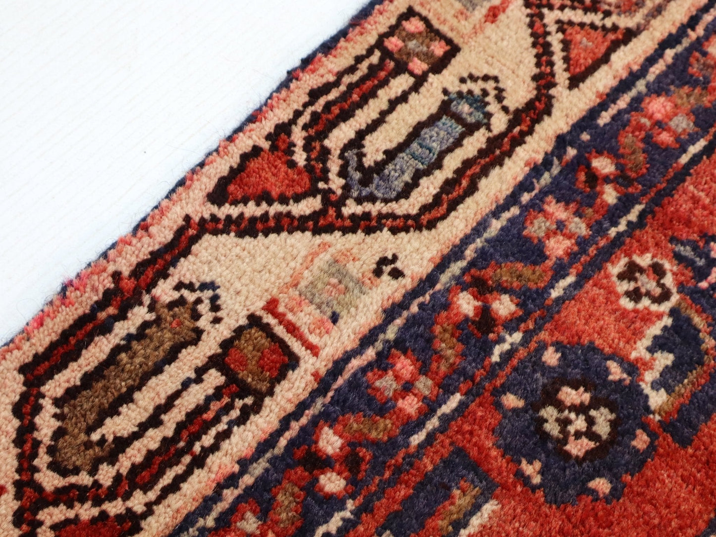 Persian Hosseinabad Runner Rug | 3' 2” x 12' 6"