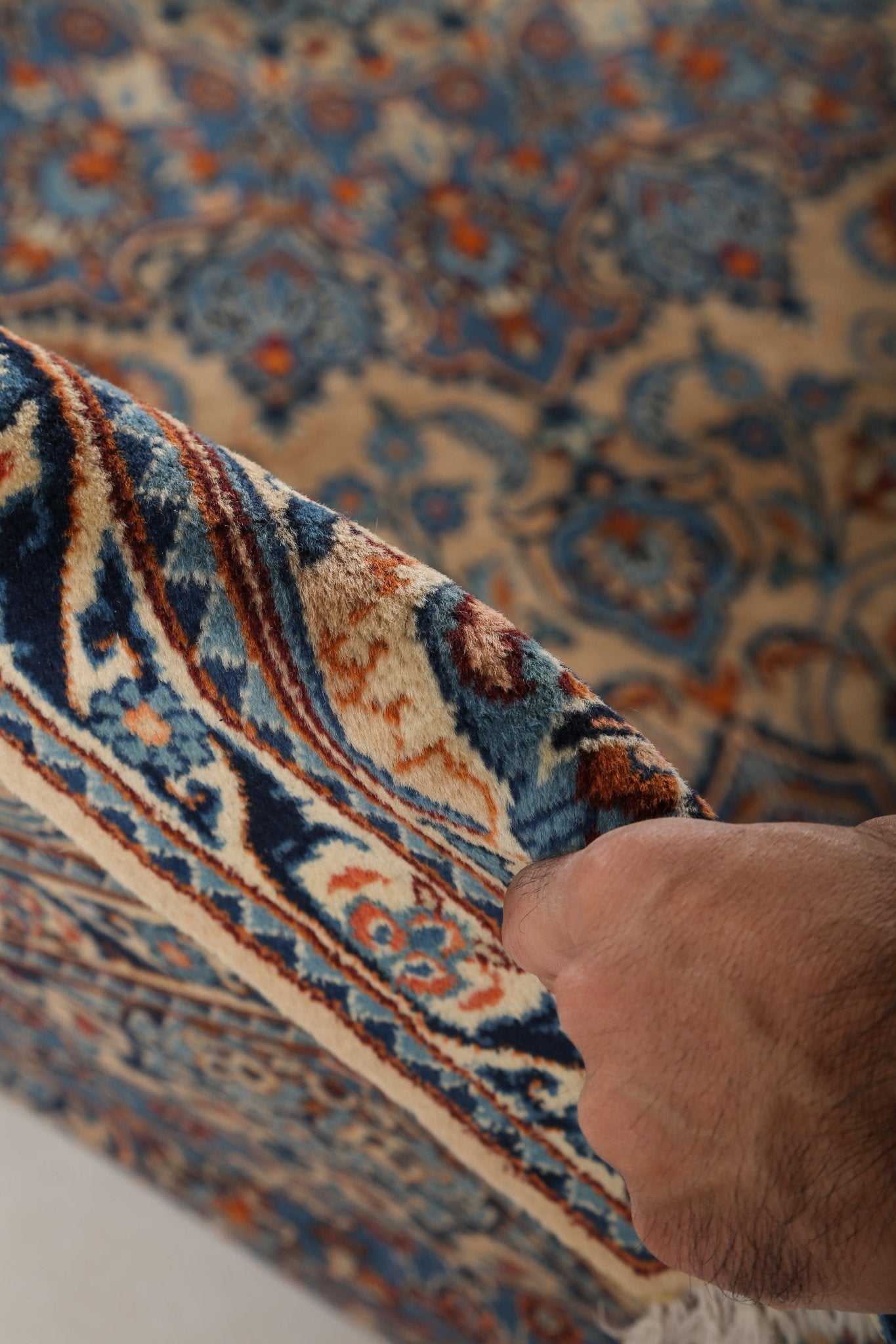 Persian Kashmar Rug | 6' 7" x 9' 4"