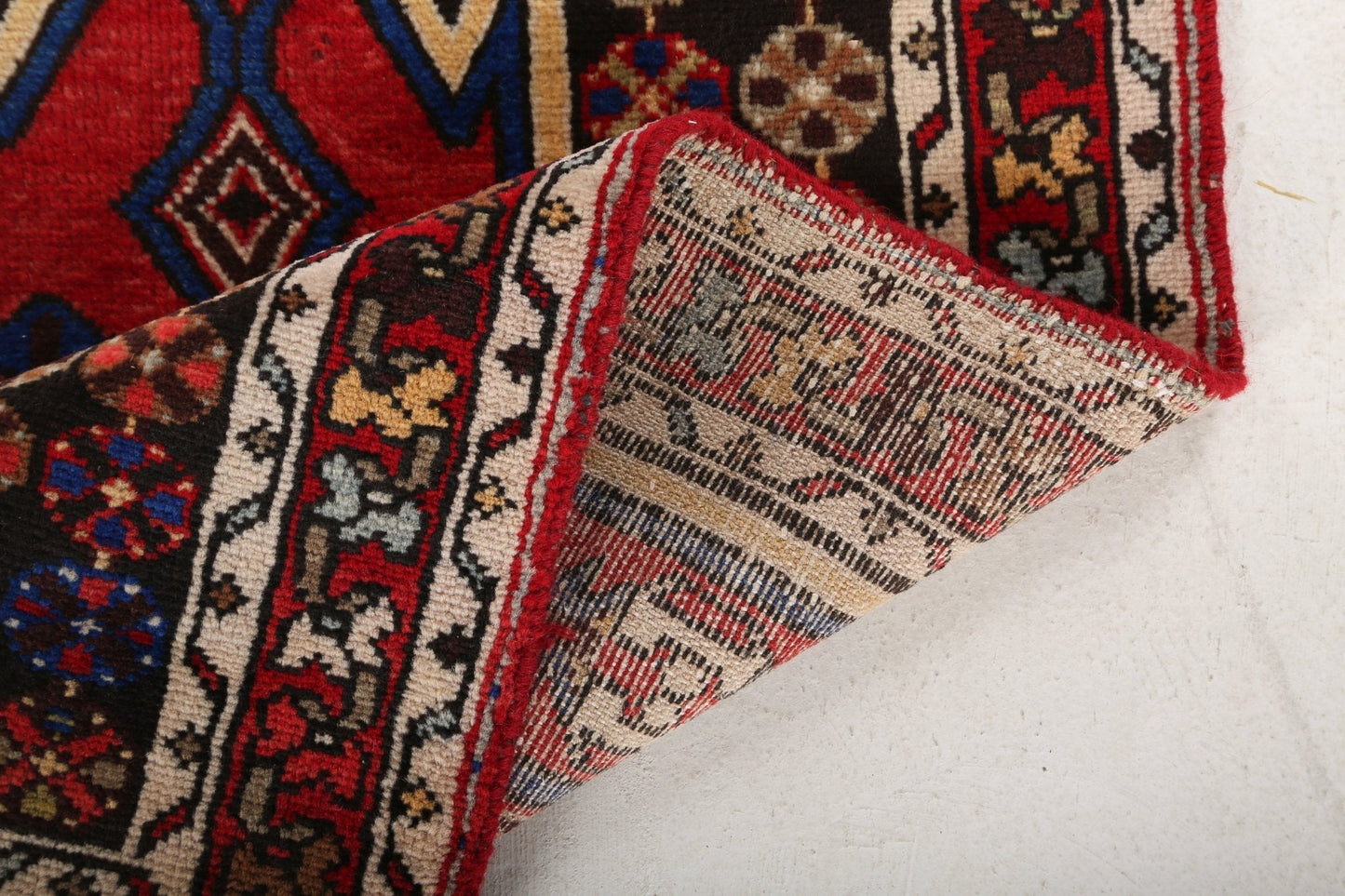 Persian Mazlaghan Rug | 2' 7" x 4' 2"