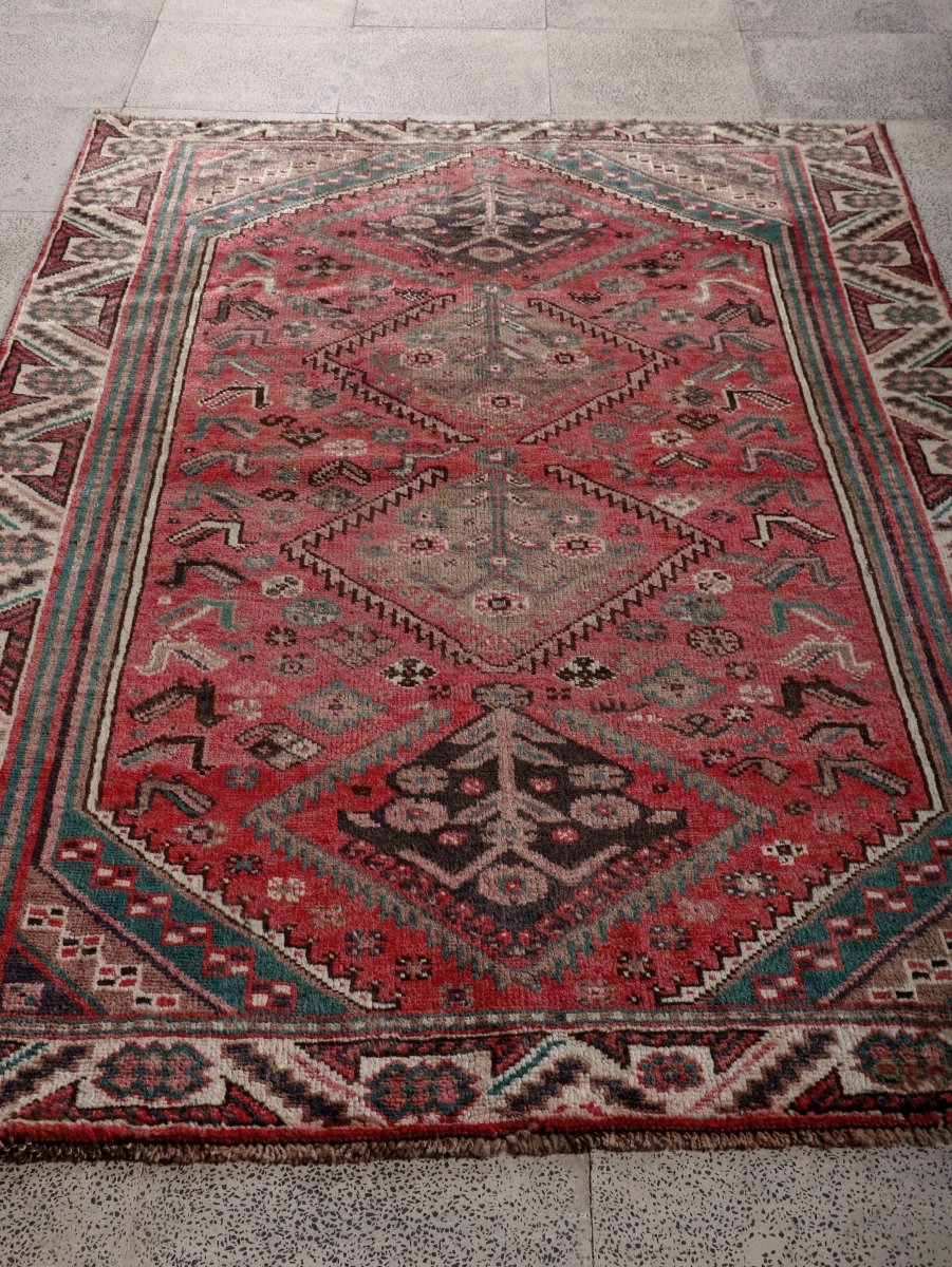 Persian Shiraz Rug | 4' 9” x 6' 9"