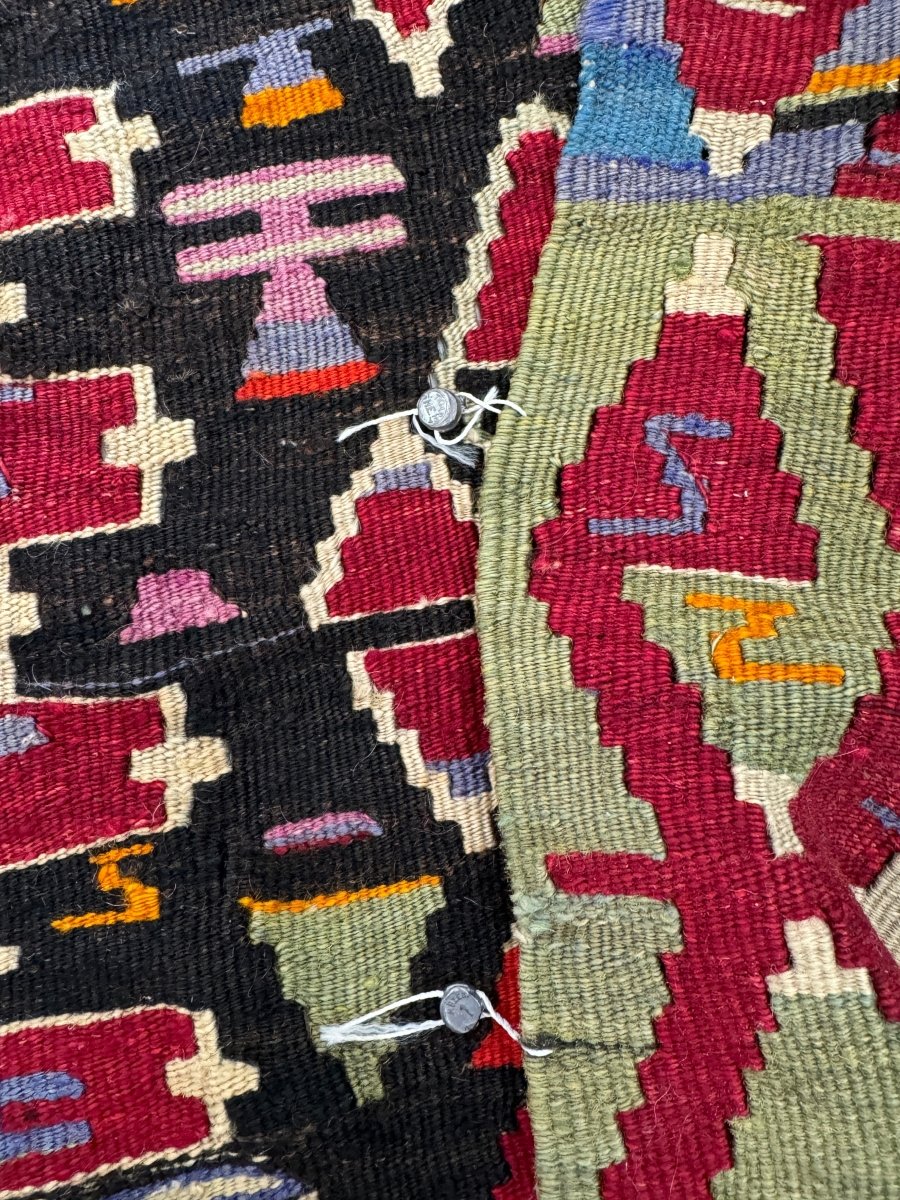 Turkish Uşak Eşme Kilim | 5' 11" x 10' 4"