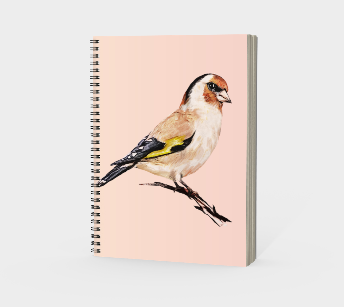 finch spiral notebook-portrait