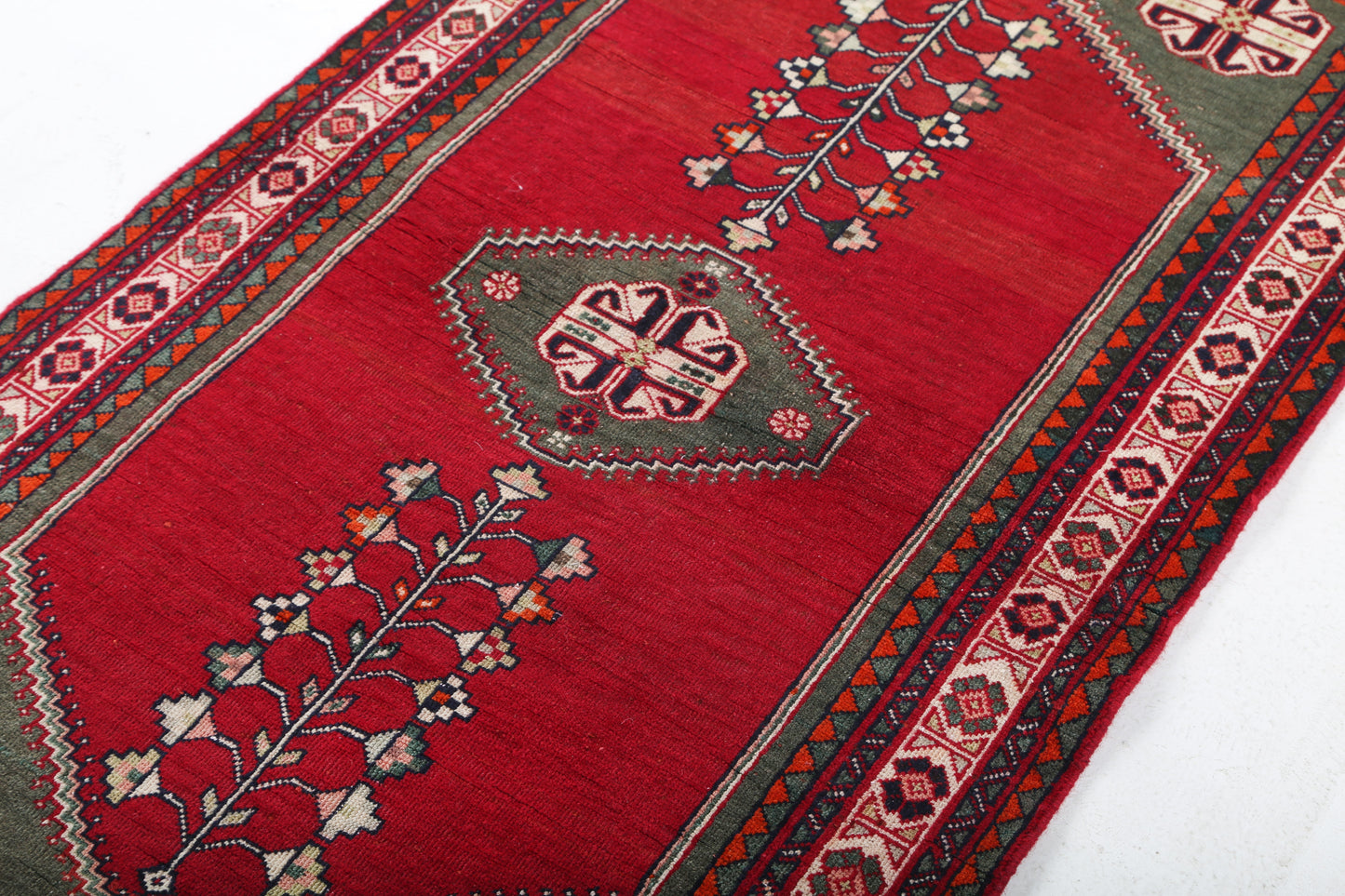 Vintage Persian Abadeh Rug | 2' 11" x 5' 2"