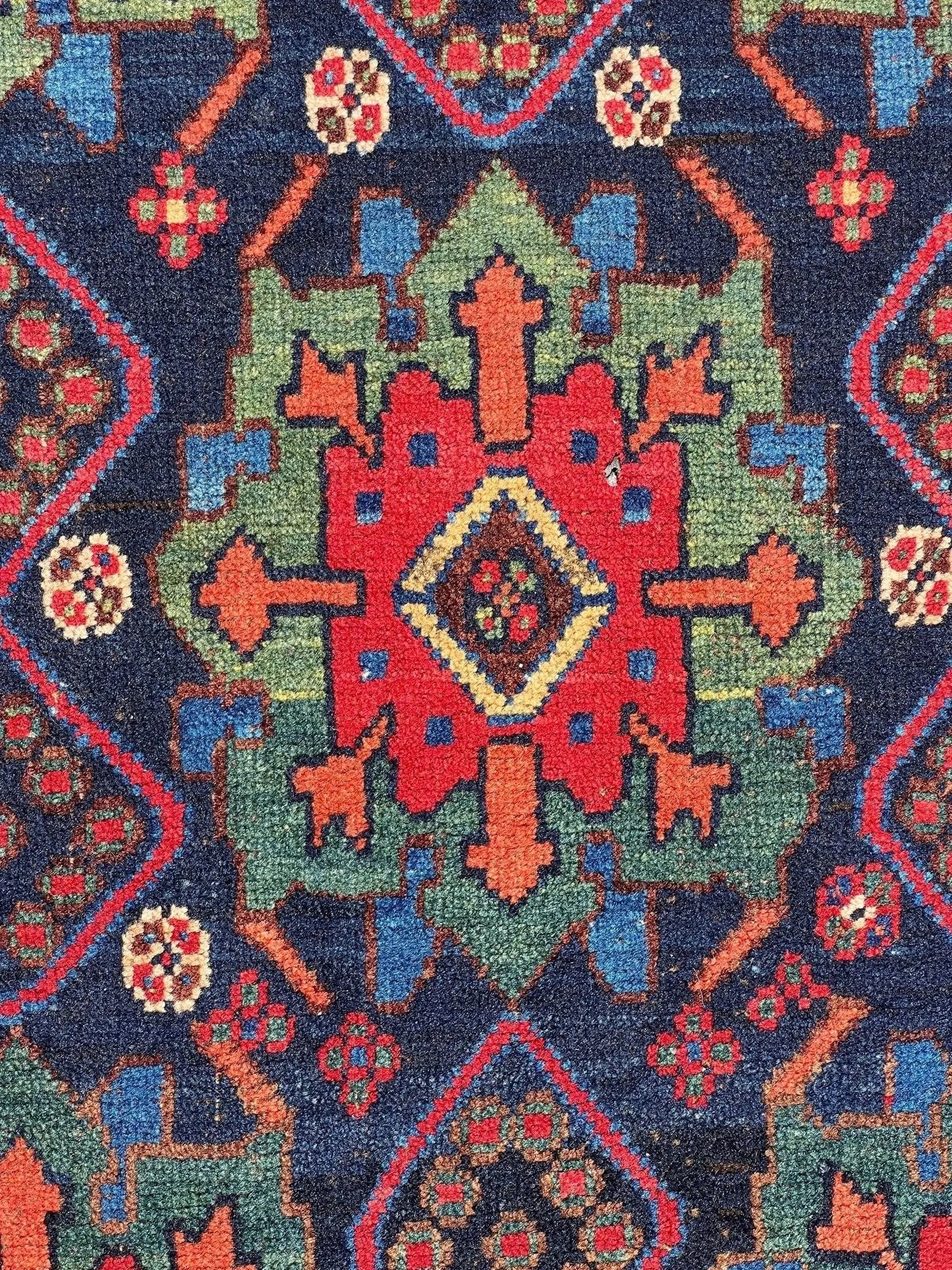 Antique Afshar Rug | 4' 3" x 5' 11"