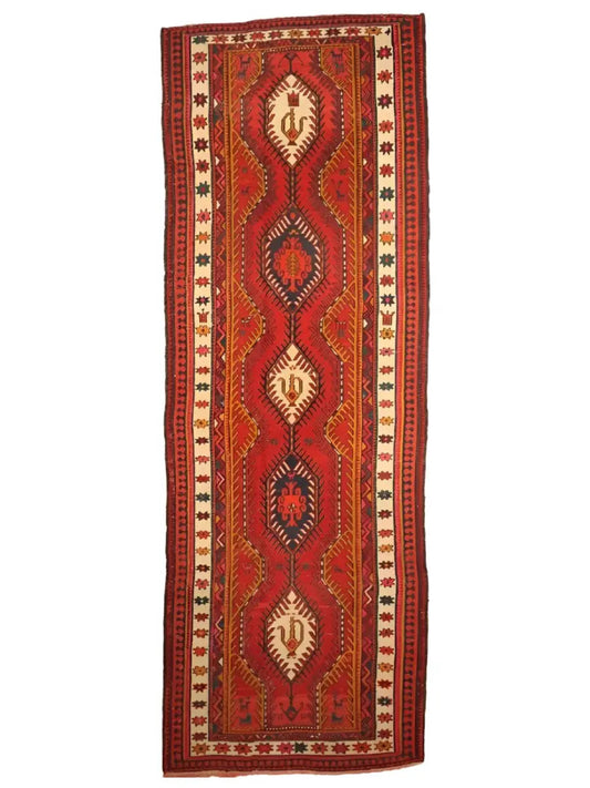 Persian Azerbaijan Soumak Runner | 3' 9" x 11'