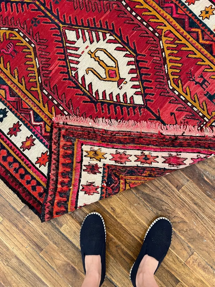 Persian Azerbaijan Soumak Runner | 3' 9" x 11'