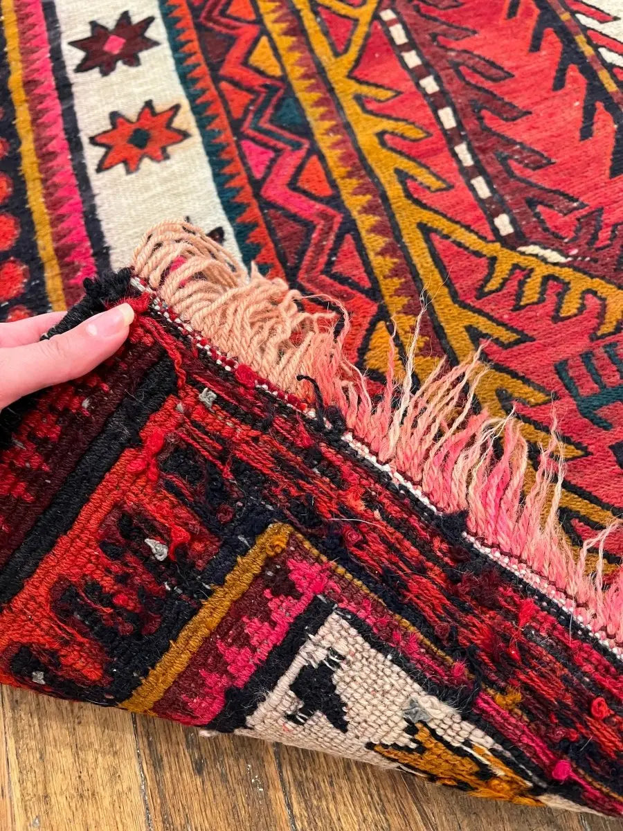 Persian Azerbaijan Soumak Runner | 3' 9" x 11'