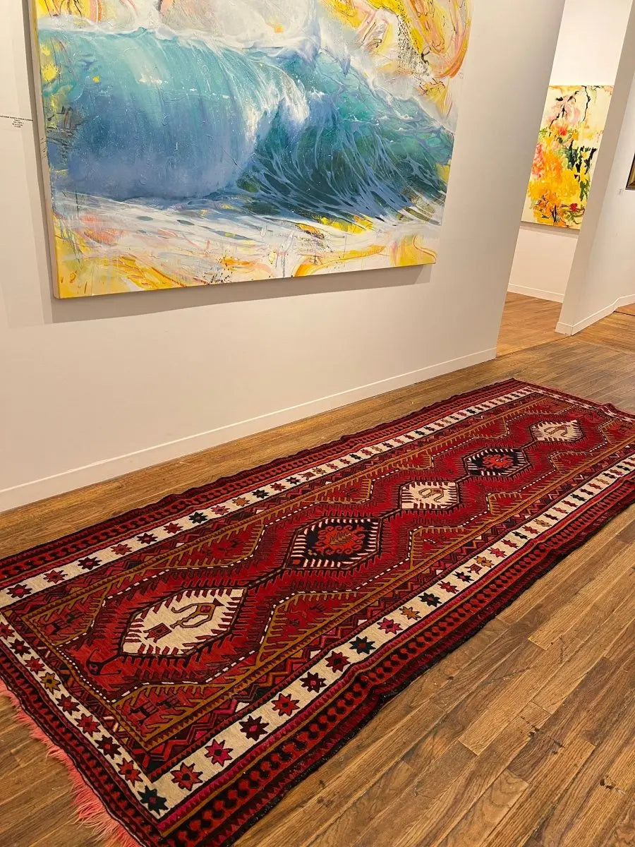 Persian Azerbaijan Soumak Runner | 3' 9" x 11'