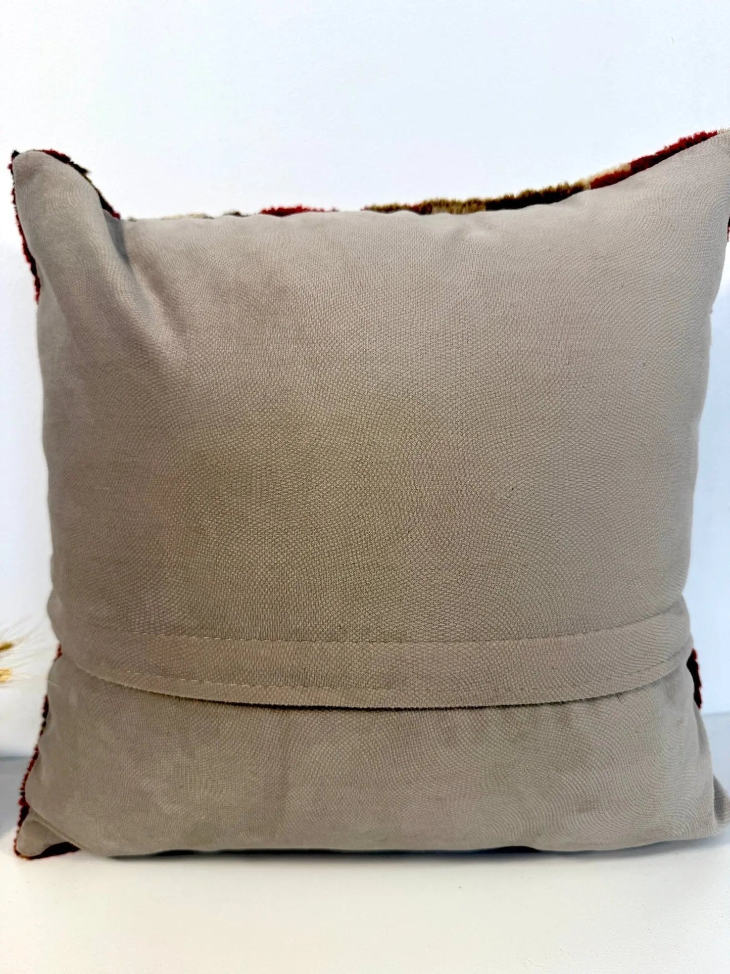 One-of-a-Kind Handmade Persian Rug Pillow #31 | 16" x 16"