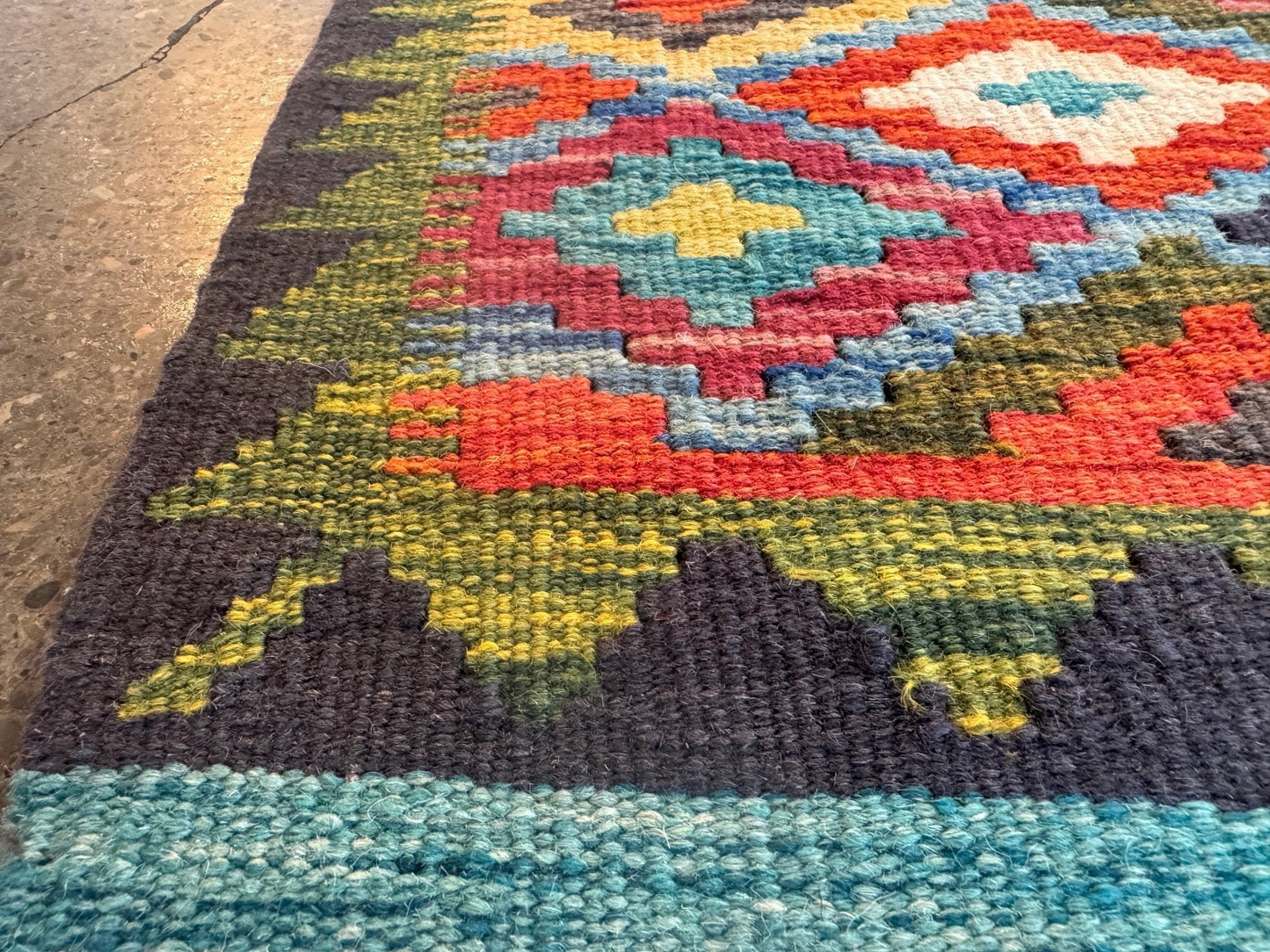 Afghan Maimana Kilim Rug | 2' 10" x 4' 5"