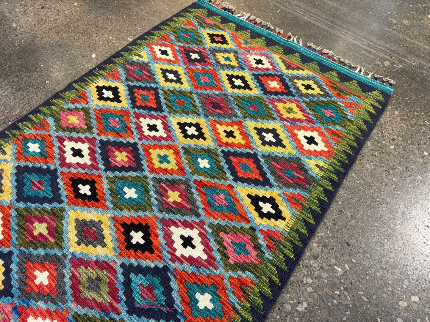 Afghan Maimana Kilim Rug | 2' 10" x 4' 5"