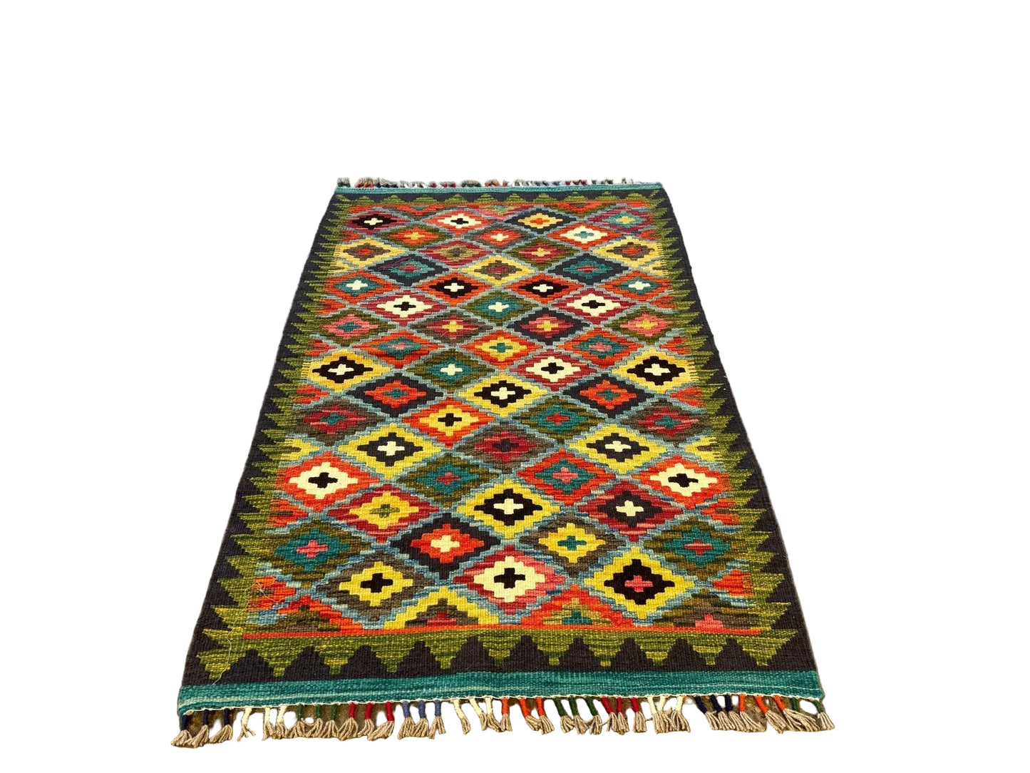 Afghan Maimana Kilim Rug | 2' 10" x 4' 5"
