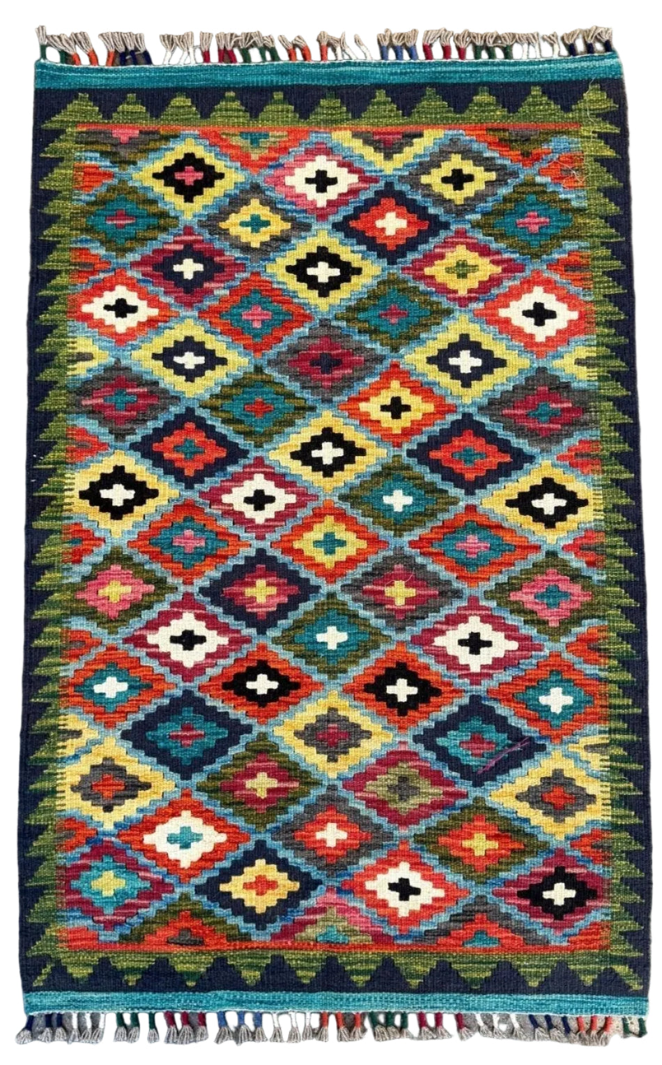 Afghan Maimana Kilim Rug | 2' 10" x 4' 5"