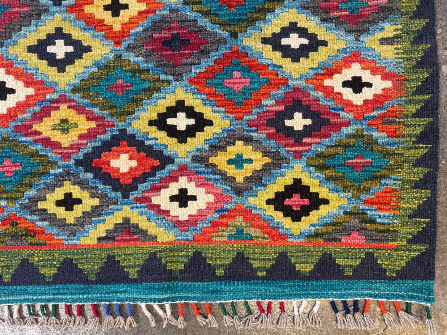 Afghan Maimana Kilim Rug | 2' 10" x 4' 5"