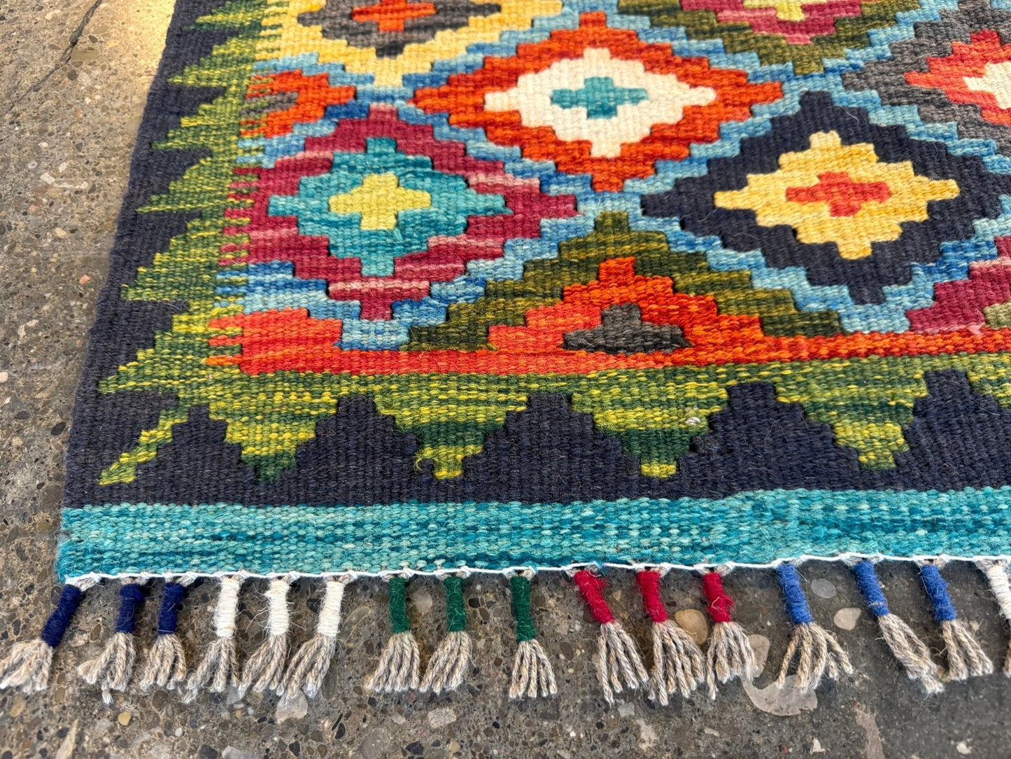 Afghan Maimana Kilim Rug | 2' 10" x 4' 5"