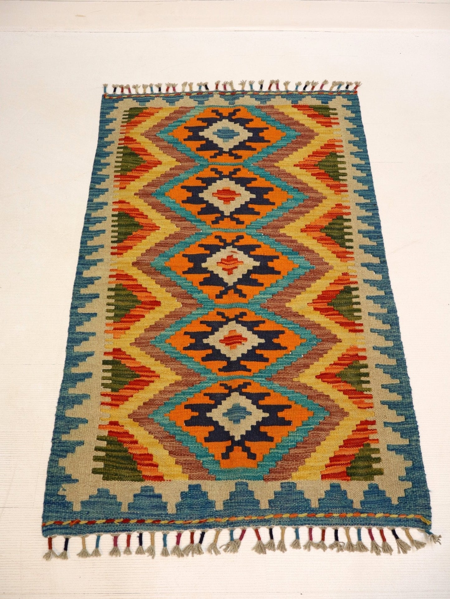 Afghan Maimana Kilim Rug | 2' 6" x 4' 1"