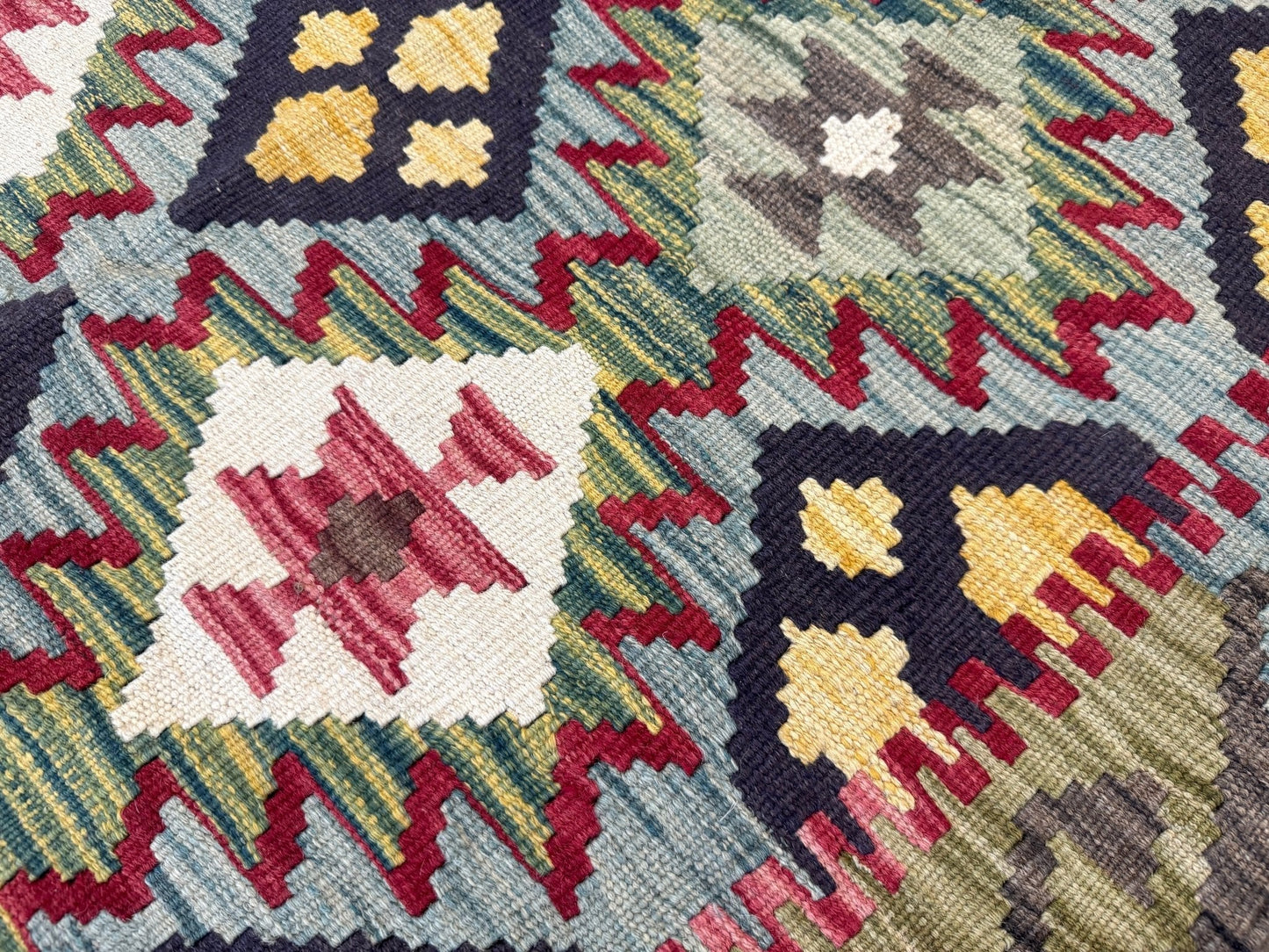Afghan Maimana Kilim Rug | 2' 8" x 6' 3"