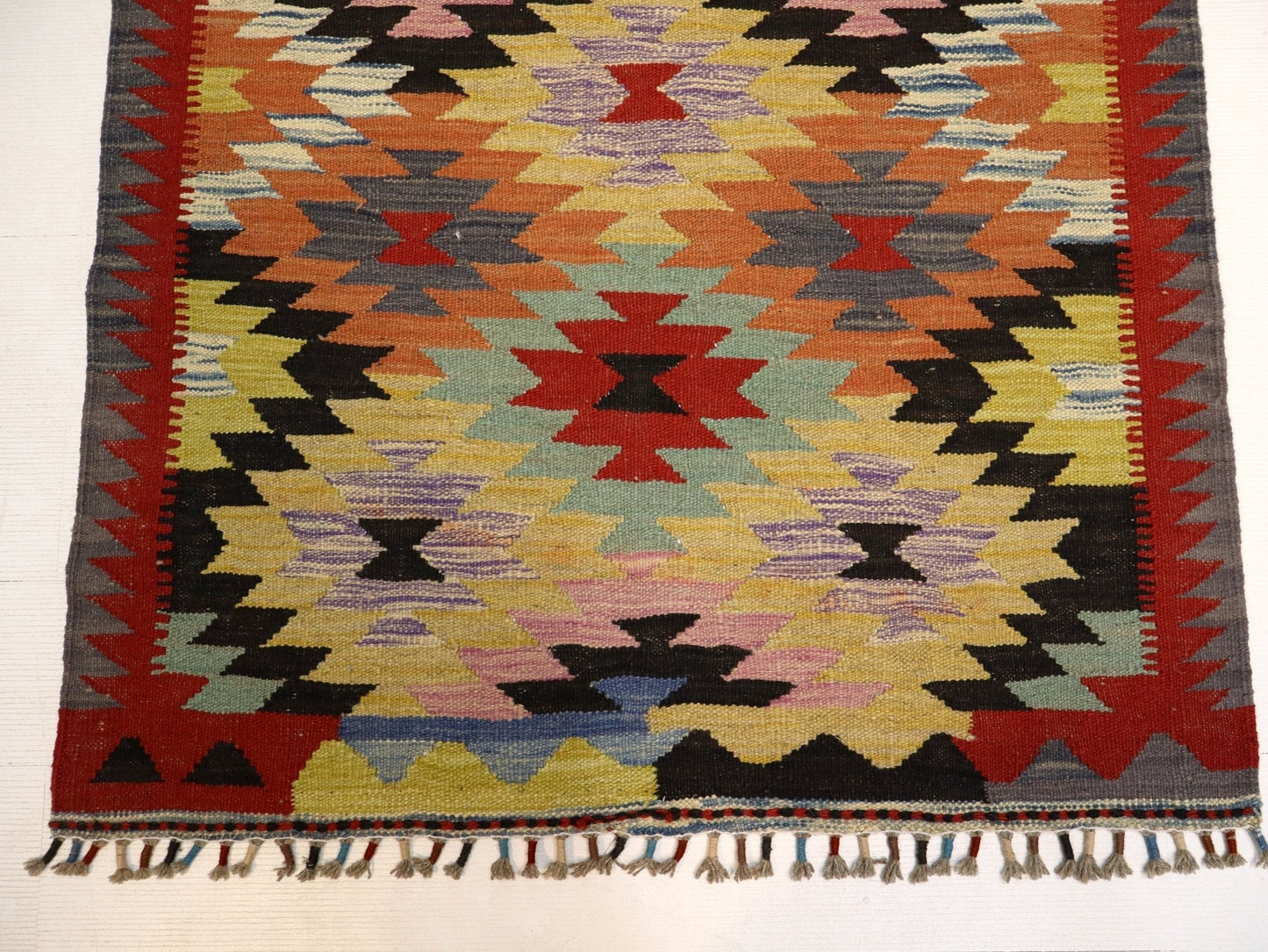 Afghan Maimana Kilim Rug | 3' 3" x 5' 1"