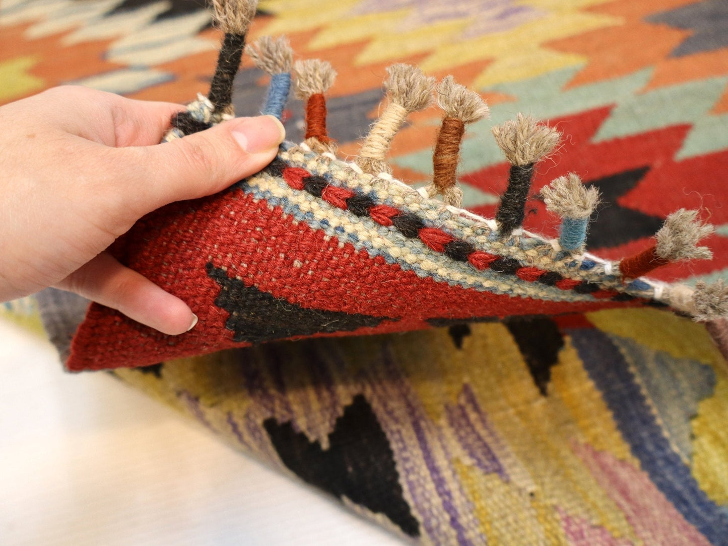 Afghan Maimana Kilim Rug | 3' 3" x 5' 1"