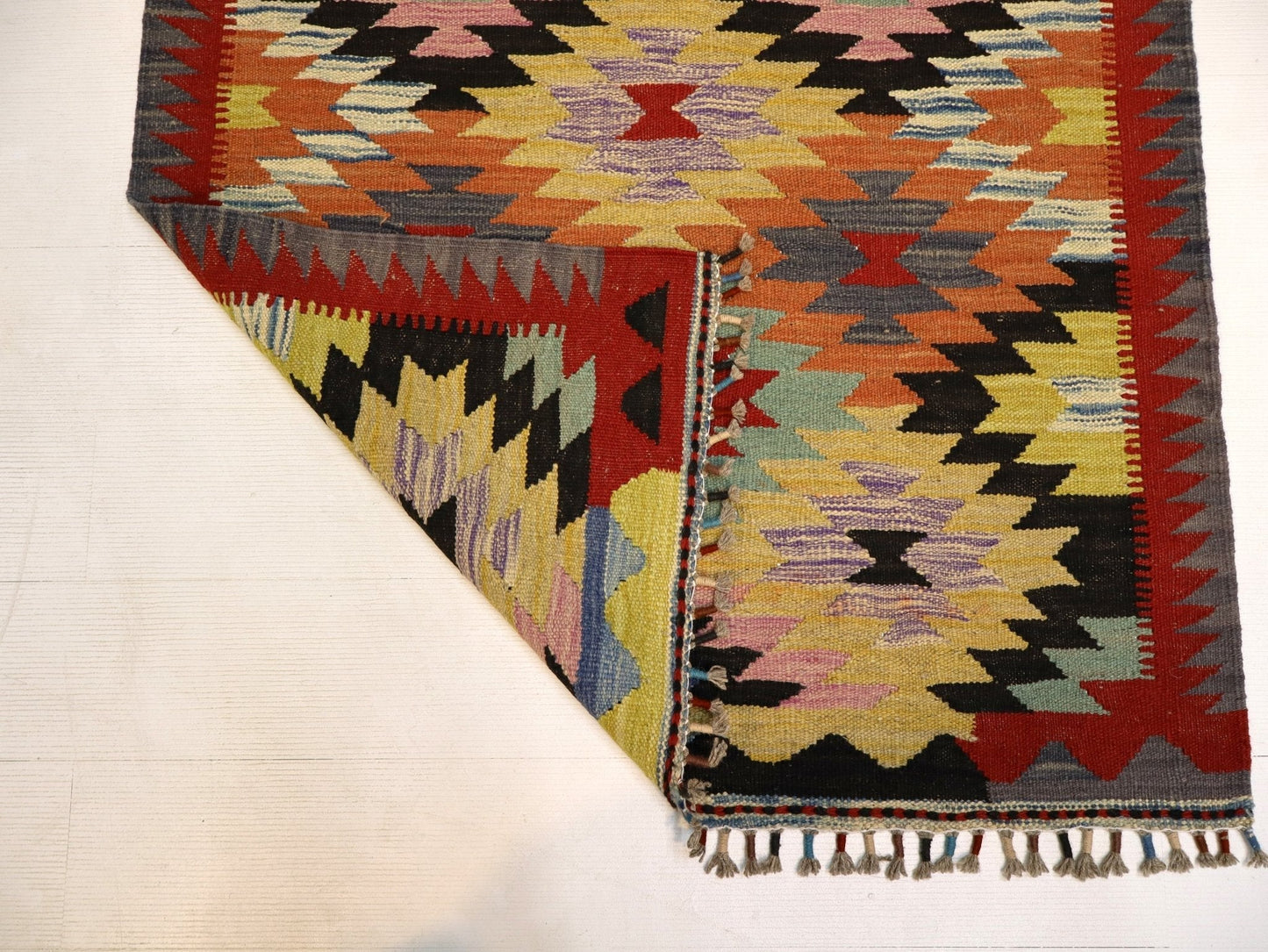 Afghan Maimana Kilim Rug | 3' 3" x 5' 1"