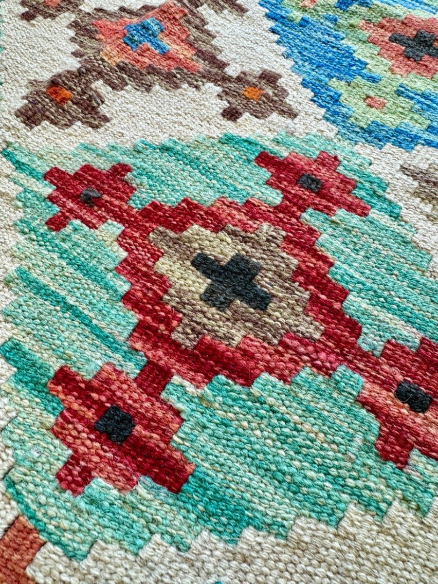 Afghan Maimana Kilim Rug | 3' 5" x 5' 1"
