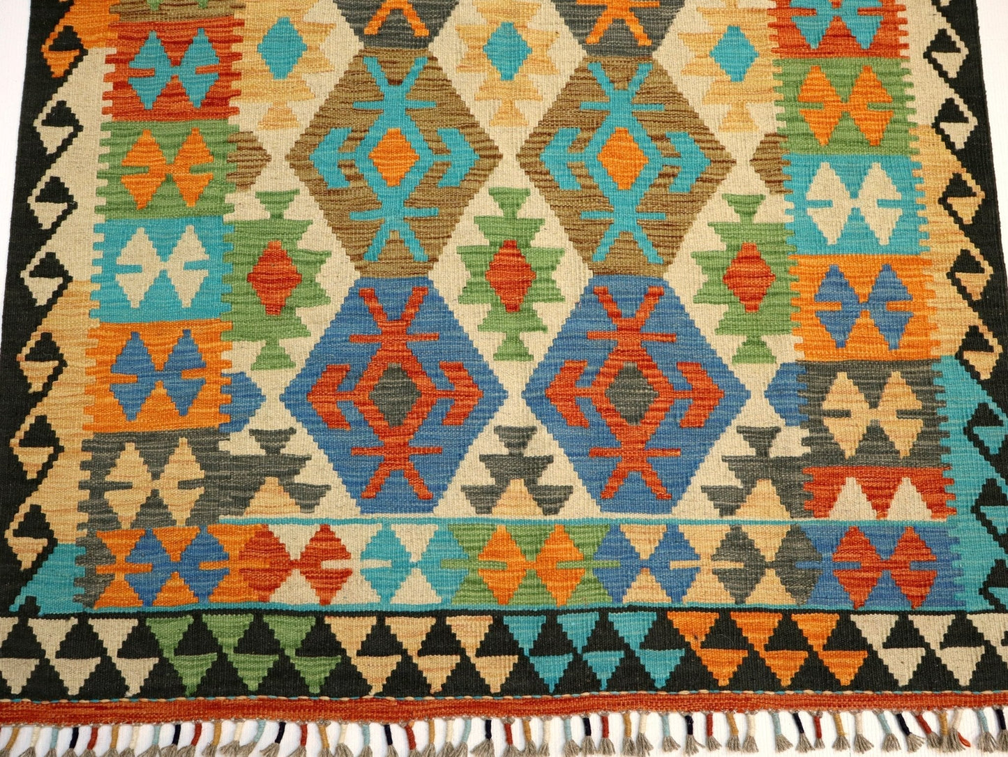 Afghan Maimana Kilim Rug | 4' 2" x 6' 6"