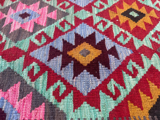 Afghan Maimana Kilim Rug | 5' 5" x 7' 3"
