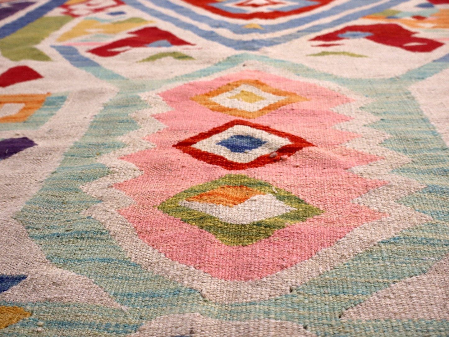 Afghan Maimana Kilim Rug | 5' 7" x 8' 9"