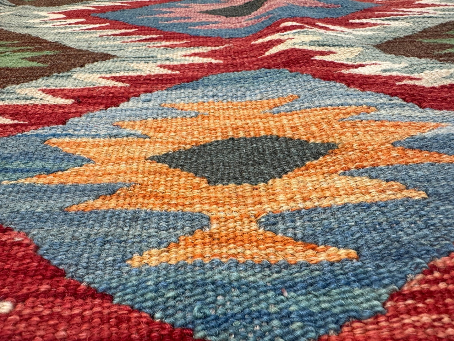 Afghan Maimana Kilim Rug | 5' x 6' 7"