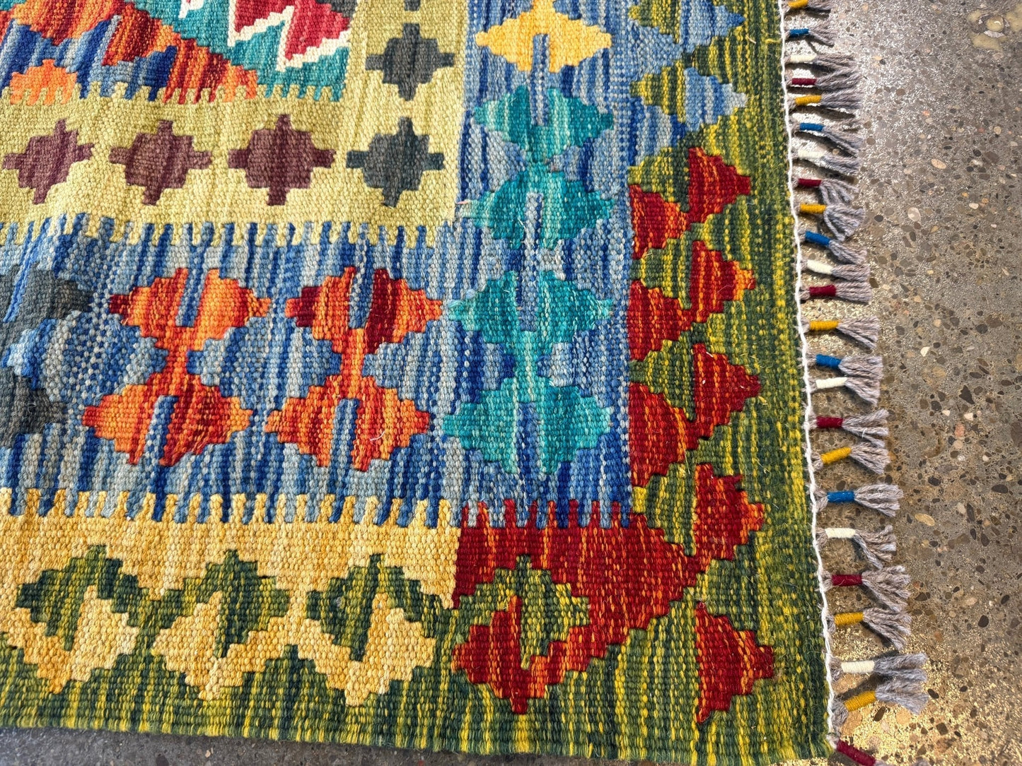 Afghan Maimana Kilim Rug | 6' 10" x 9' 11"