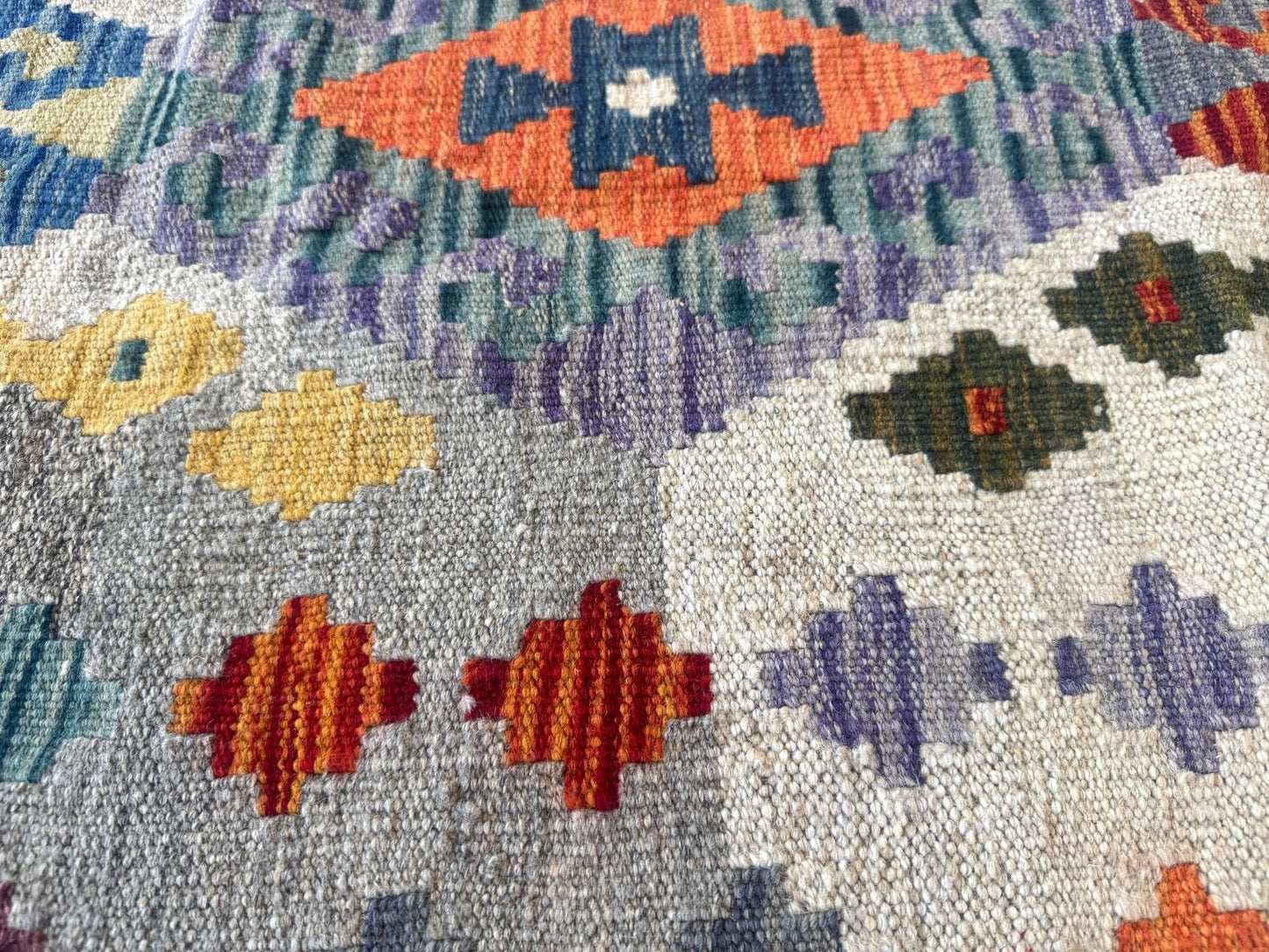 Afghan Maimana Kilim Rug | 7' x 9' 11"