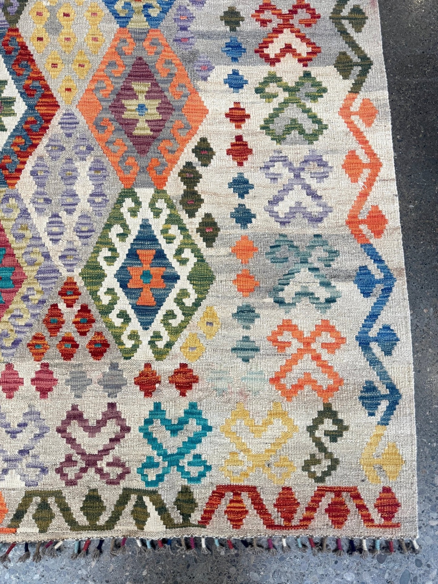 Afghan Maimana Kilim Rug | 7' x 9' 11"
