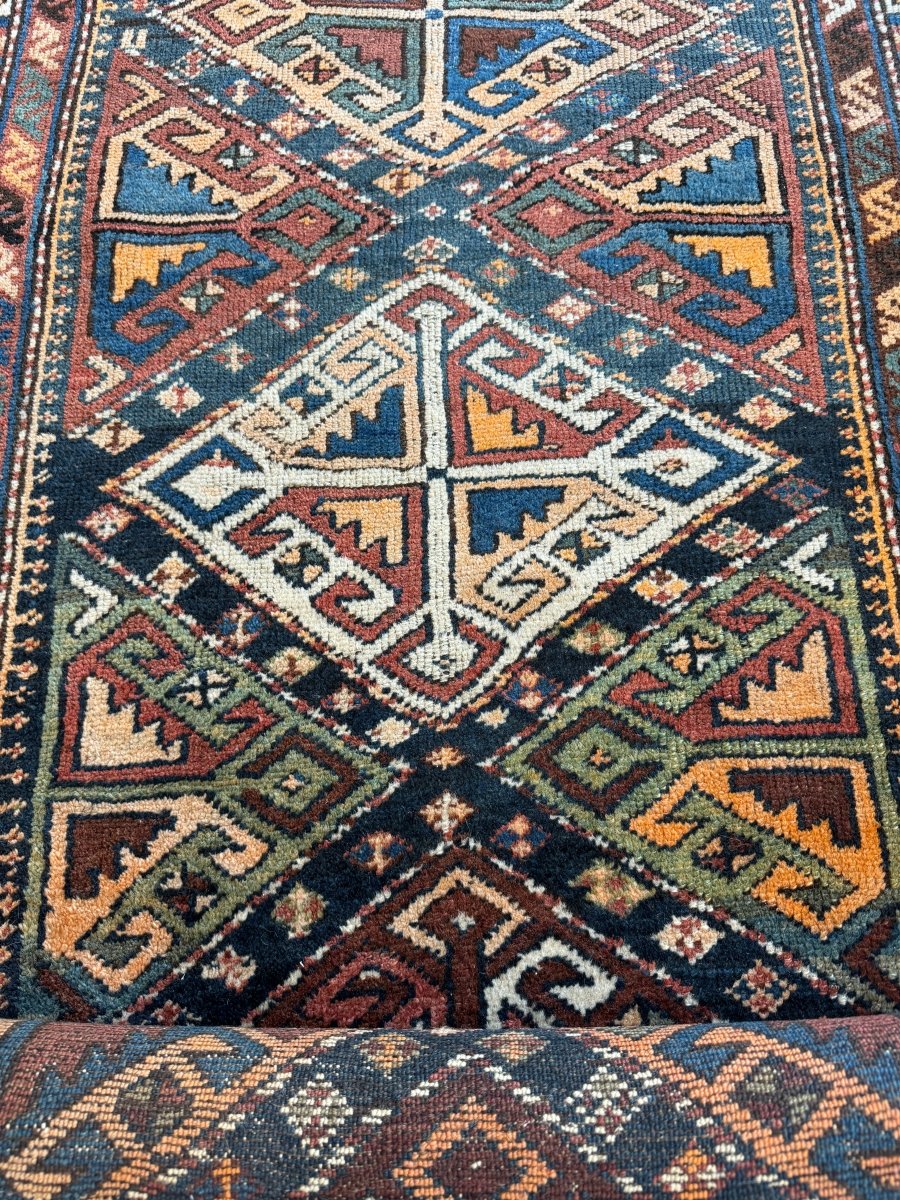 Antique Shahsavan Runner Rug | 3' 5" x 9' 6"