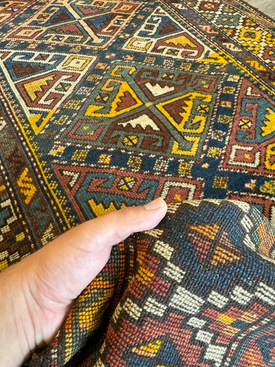 Antique Shahsavan Runner Rug | 3' 5" x 9' 6"
