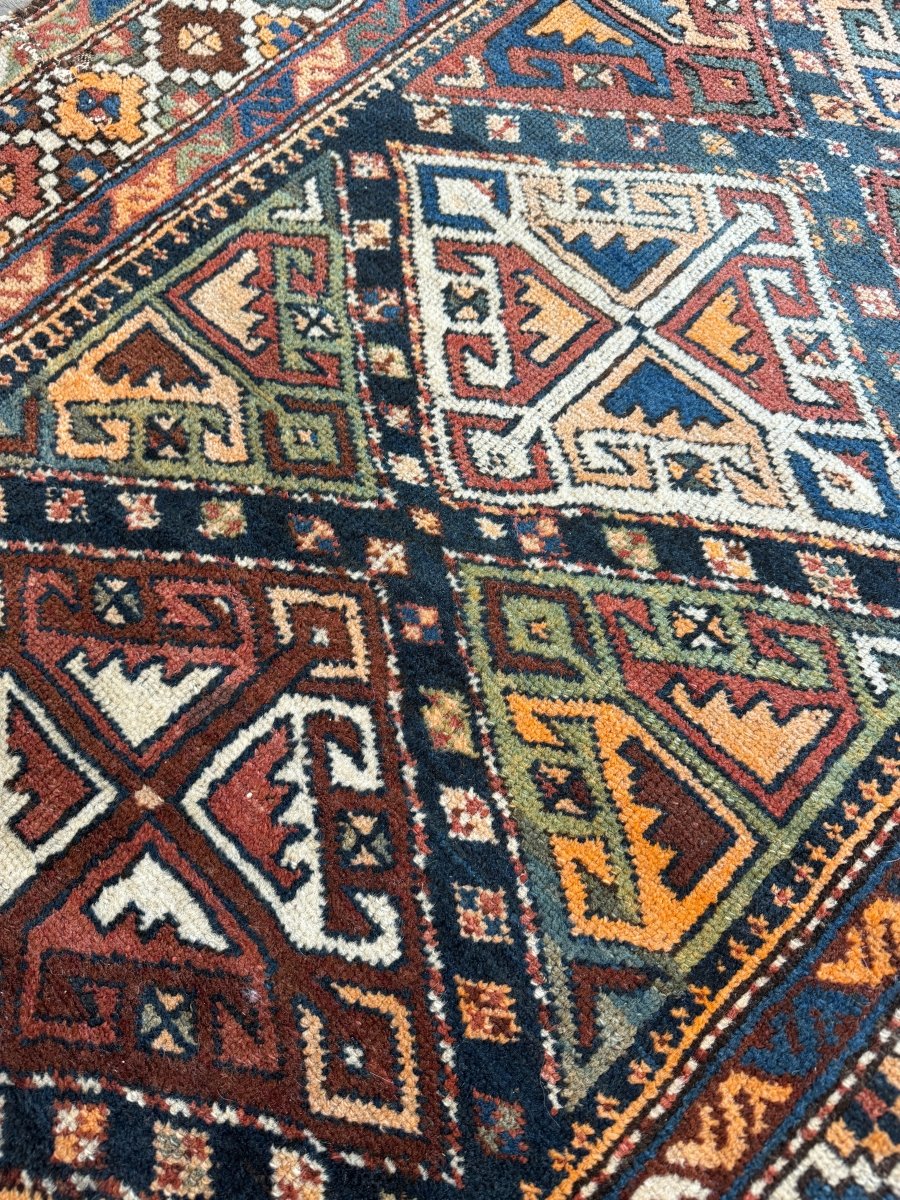 Antique Shahsavan Runner Rug | 3' 5" x 9' 6"