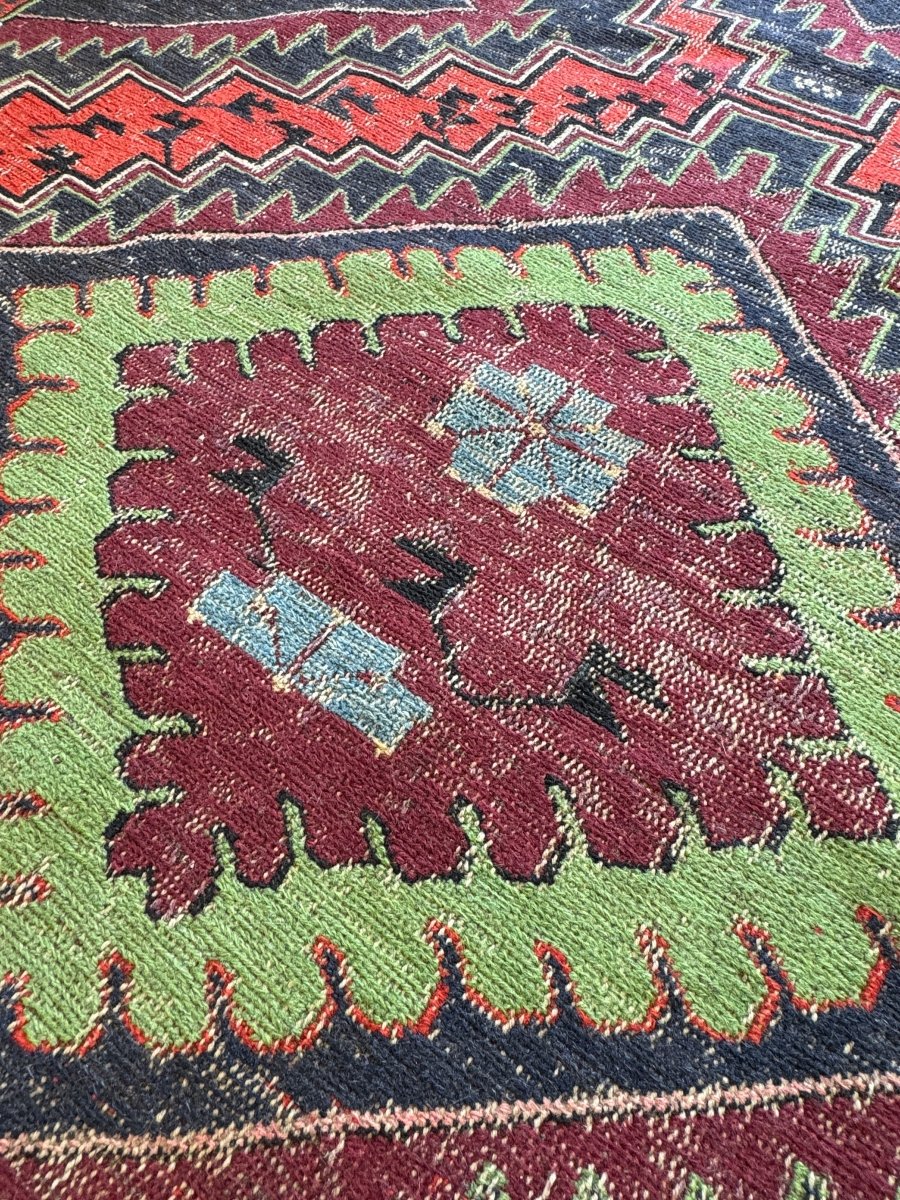Caucasian Soumak Rug |  5' 11" x 10'