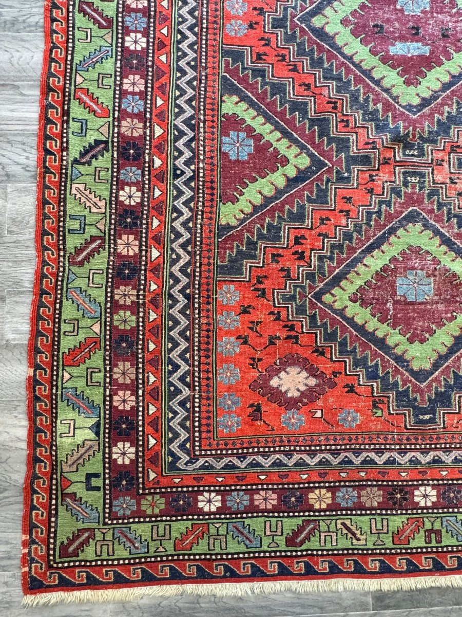 Caucasian Soumak Rug |  5' 11" x 10'