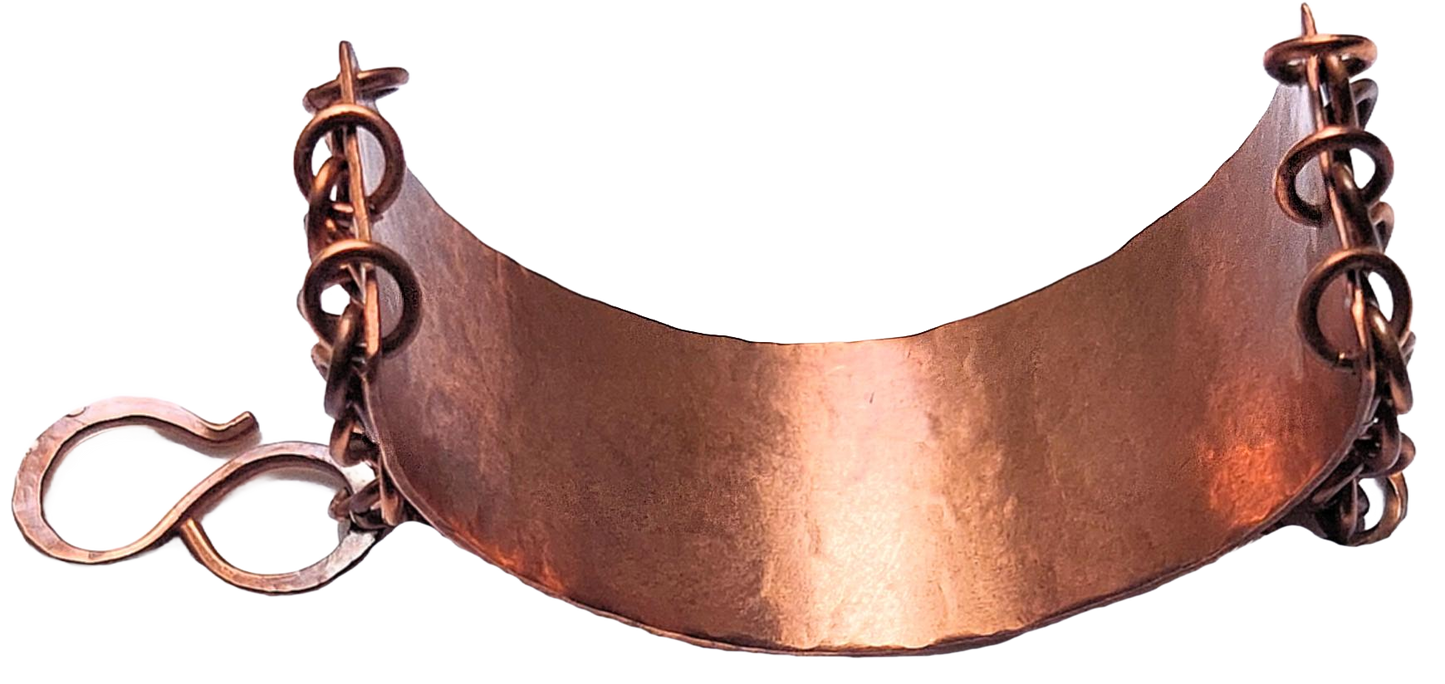 Hammered Copper Bracelet