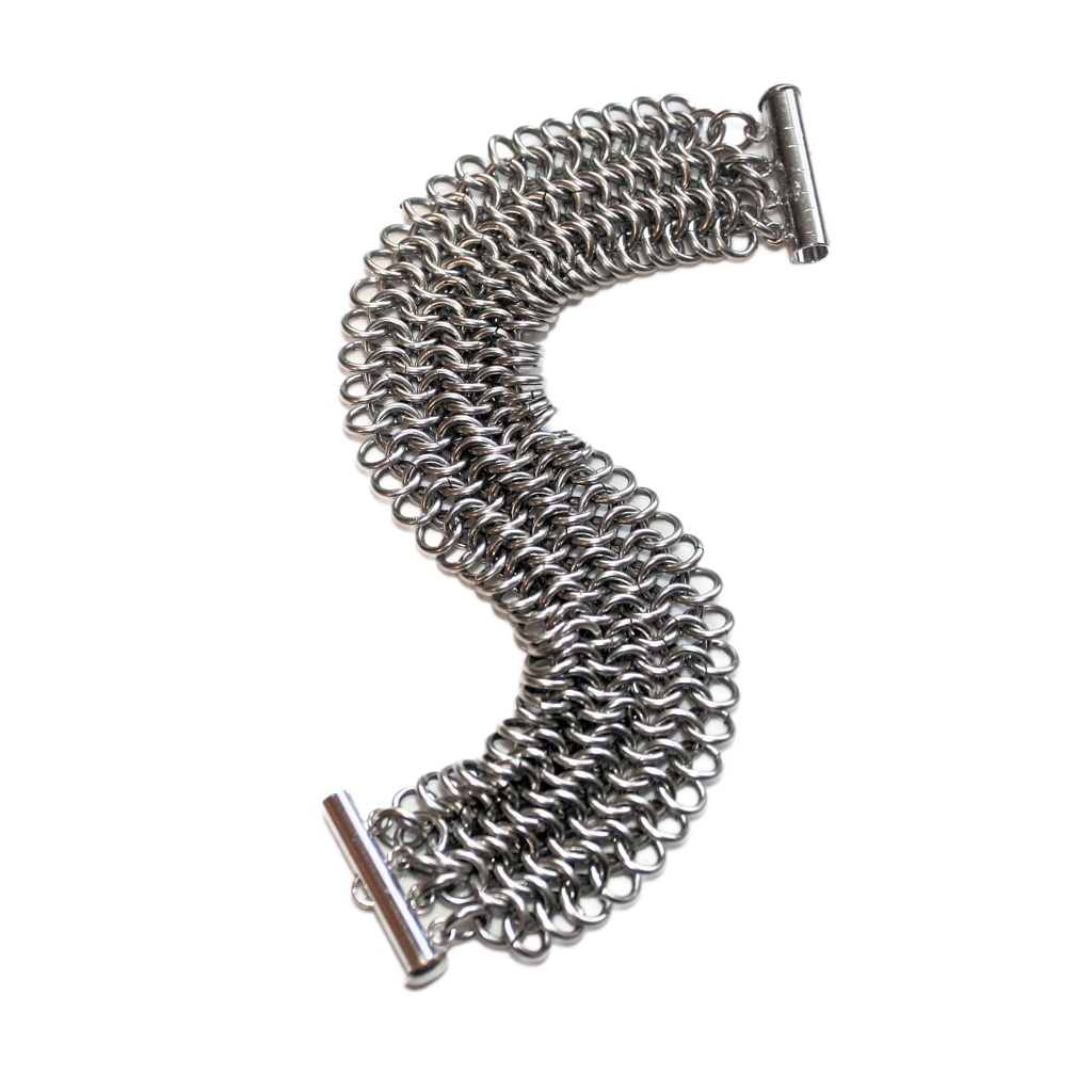 Stainless Steel European 4-in-1 Chain Maille Bracelet