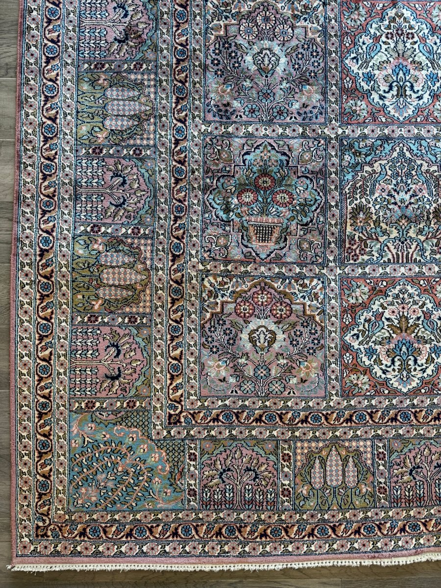 Indian Kashmir Rug | 6' 0" x 8' 11"