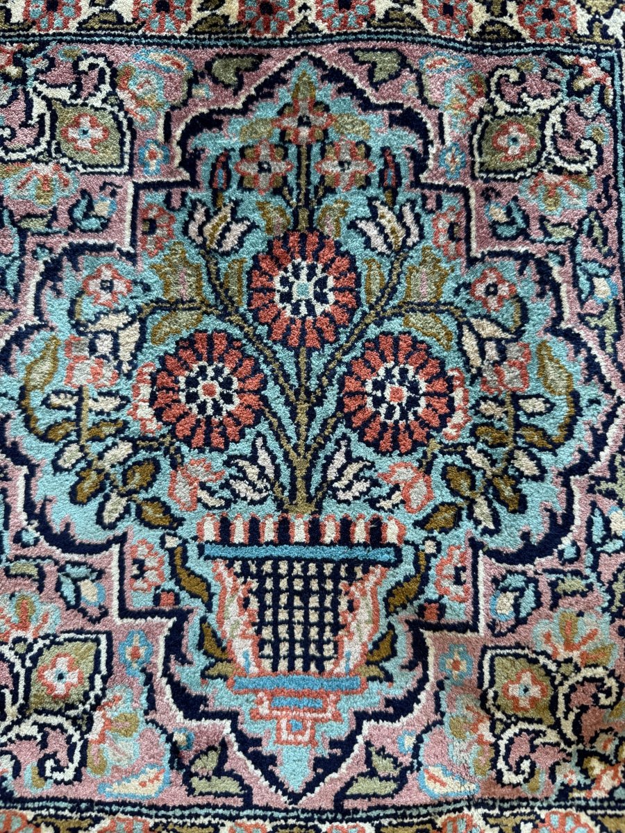 Indian Kashmir Rug | 6' 0" x 8' 11"