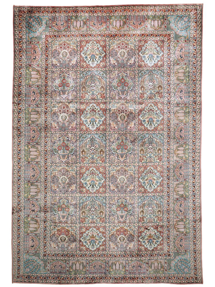 Indian Kashmir Rug | 6' 0" x 8' 11"