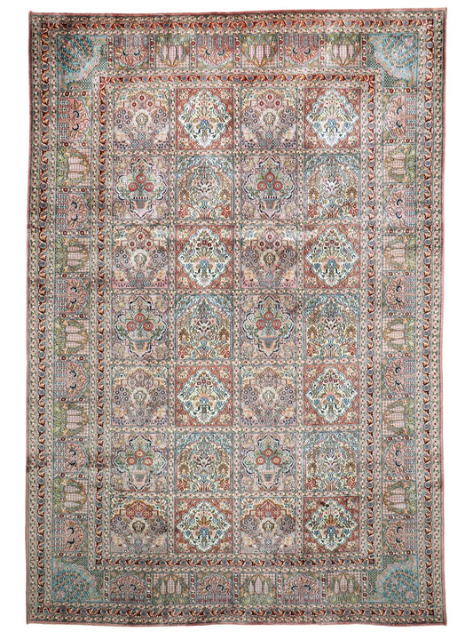 Indian Kashmir Rug | 6' 0" x 8' 11"