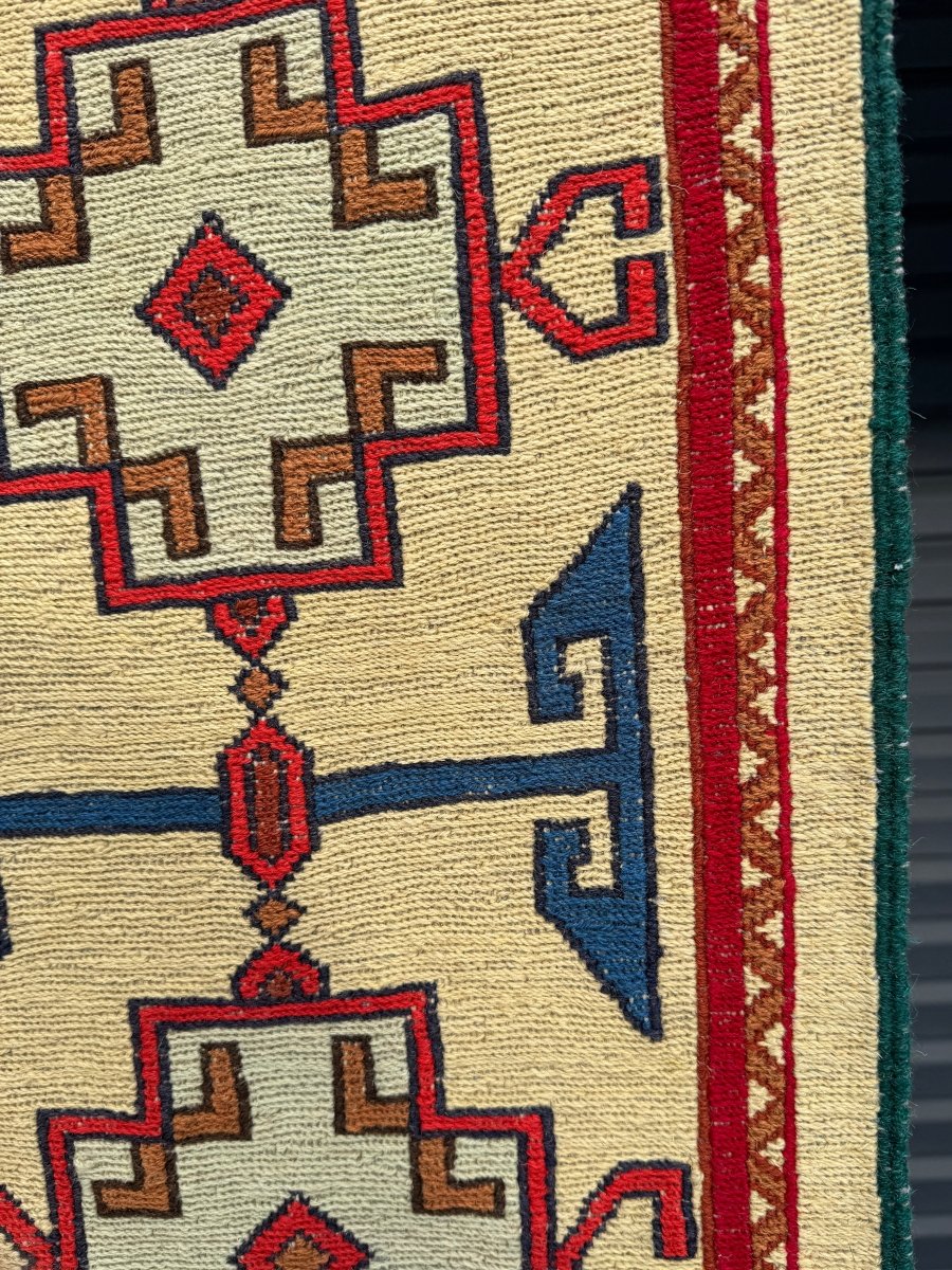 Persian Azerbaijan Suzani Kilim | 3' 11" x 6' 9"