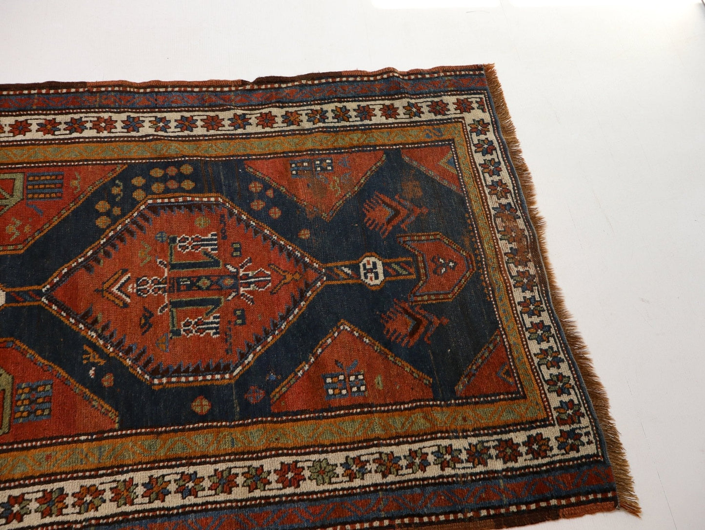 Persian Hashtroud Runner Rug | 3' 9" x 11'