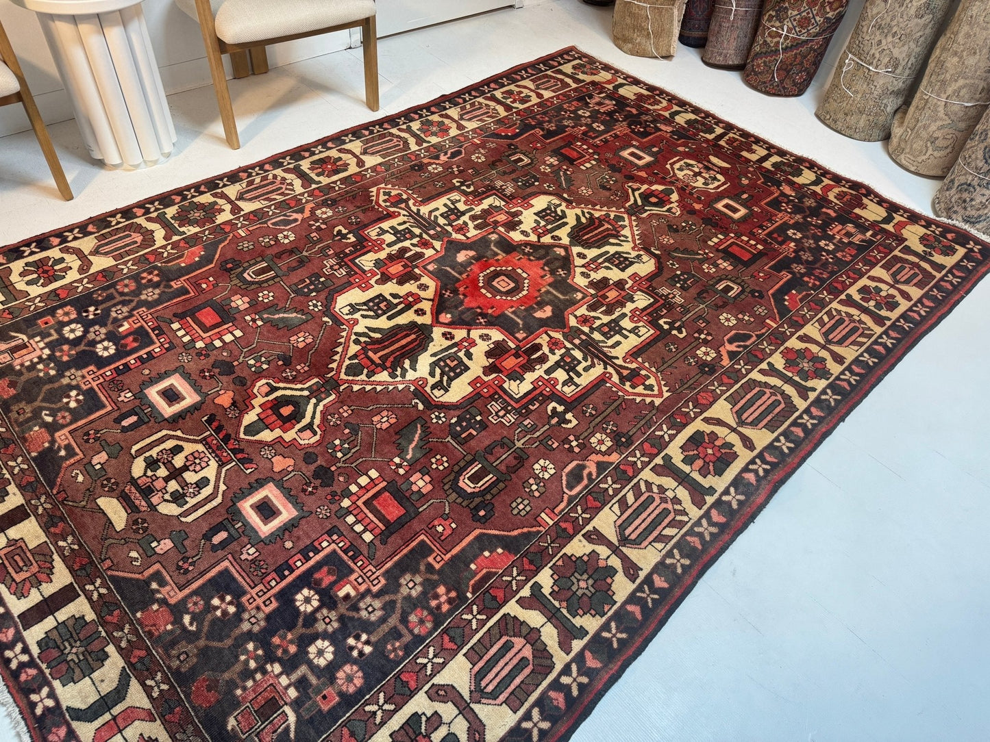 Persian Bakhtiar Rug | 6' 4” x 9' 7"