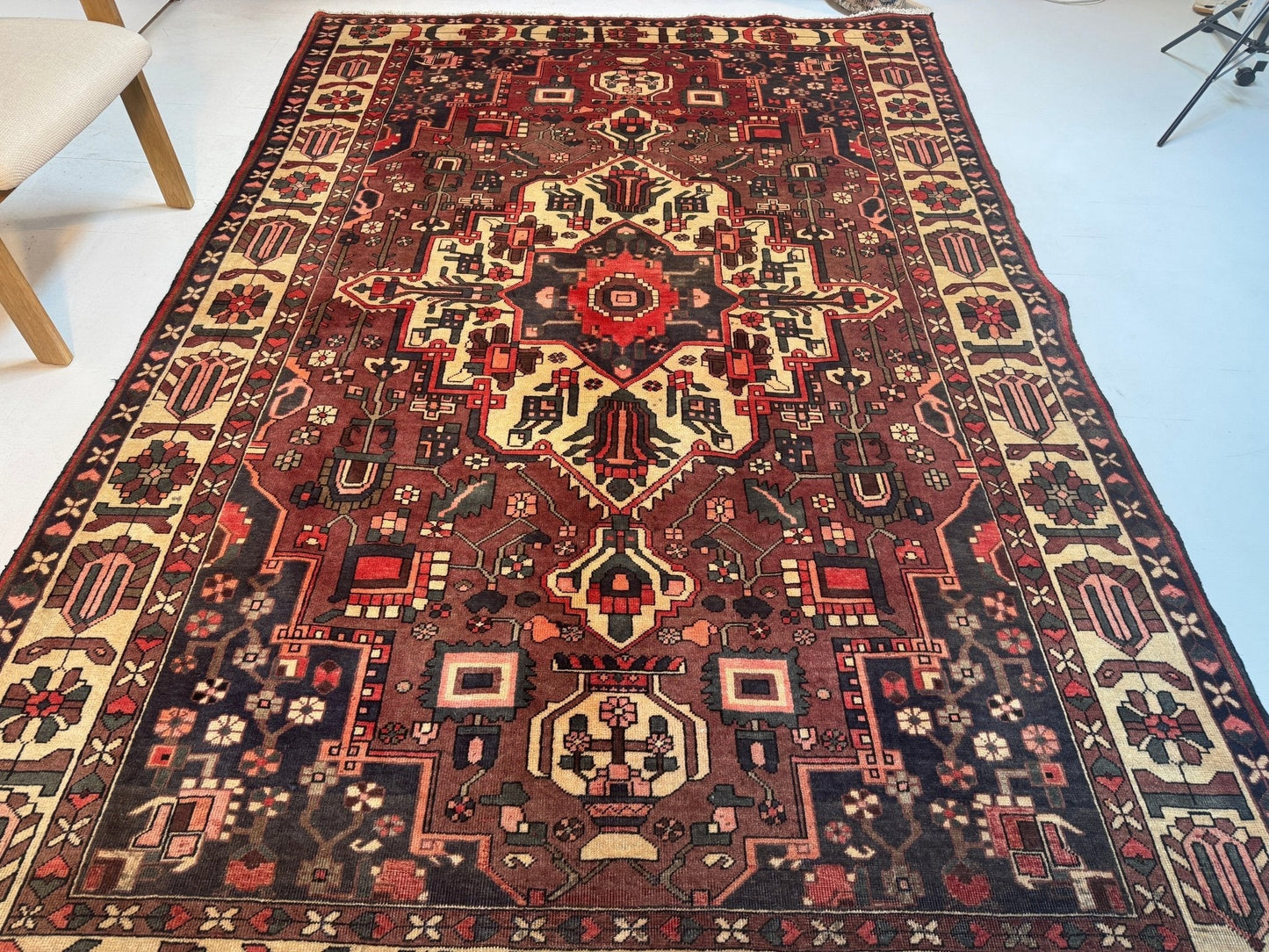 Persian Bakhtiar Rug | 6' 4” x 9' 7"